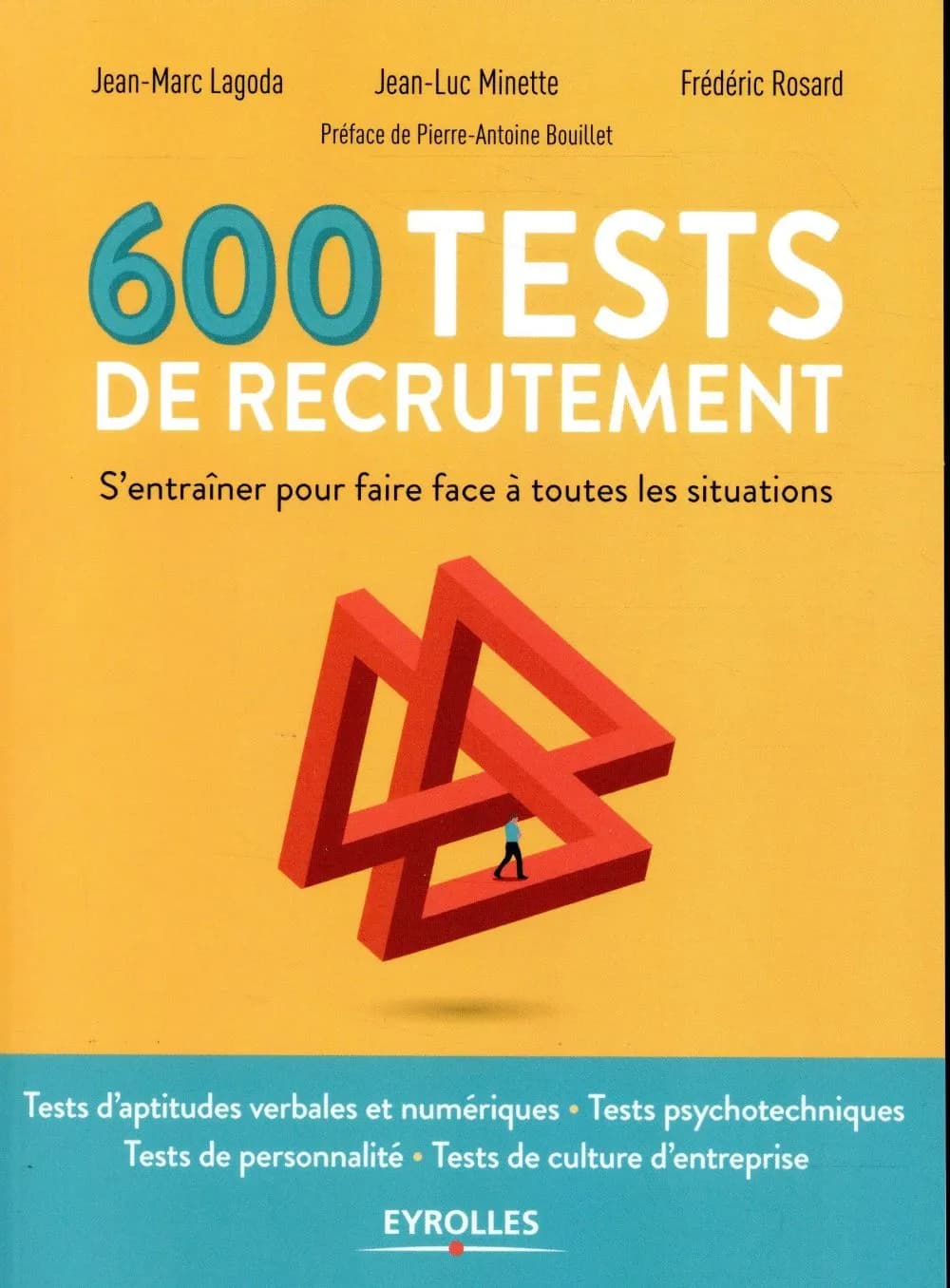 600 tests de recrutement : s'entrainer pour faire face à toutes les situations