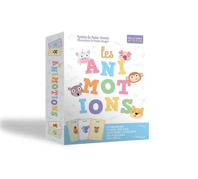 Les animotions : 59 cartes pour aider votre enfant à développer son intelligence émotionnelle : pour les enfants de 3 à 7 ans