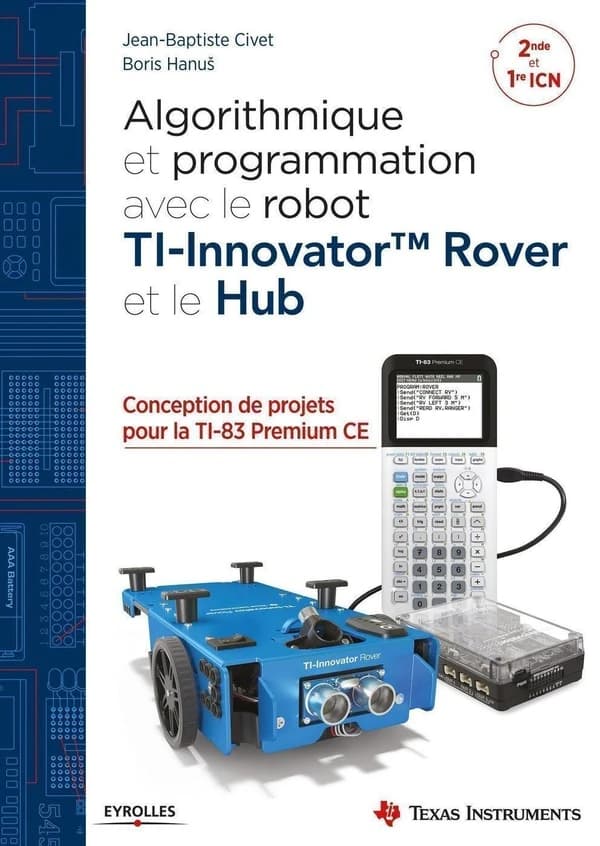 Algorithmique et programmation avec le robot TI-Innovator Rover et le Hub