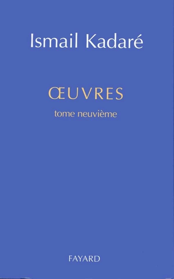 Oeuvres. Tome neuvième