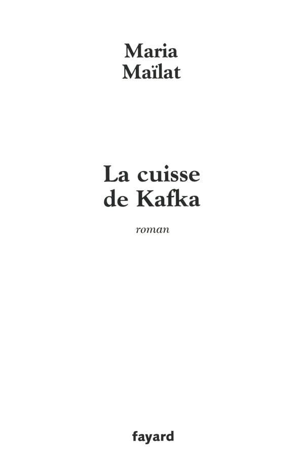La cuisse de Kafka : roman