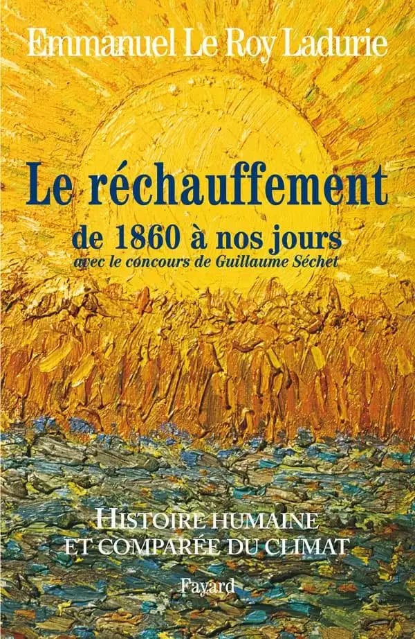 Le réchauffement de 1860 à nos jours