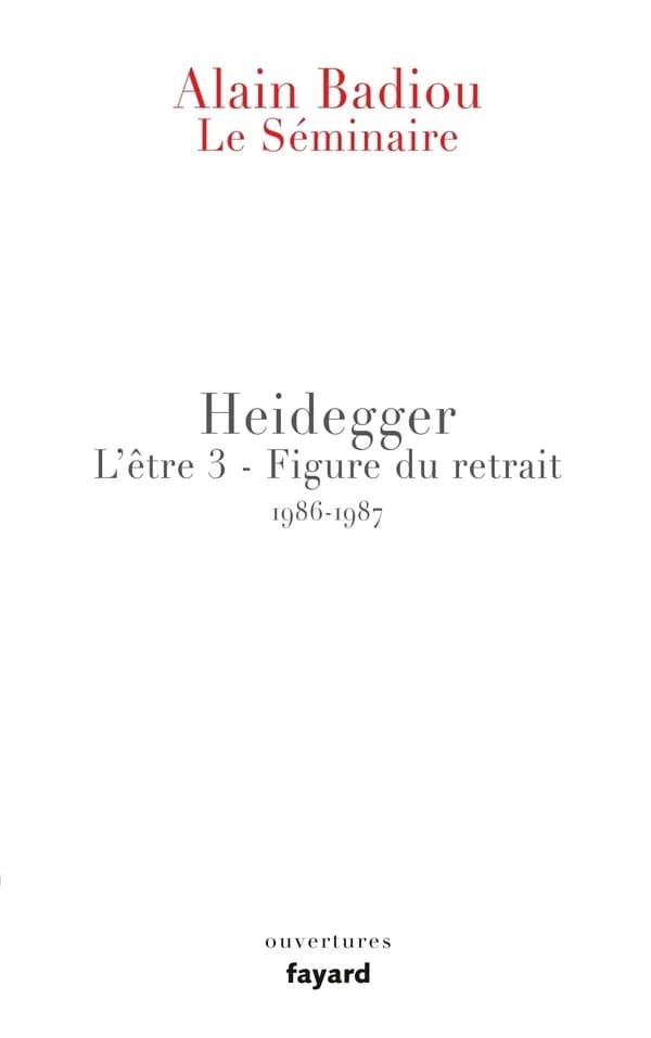 Heidegger : figure du retrait