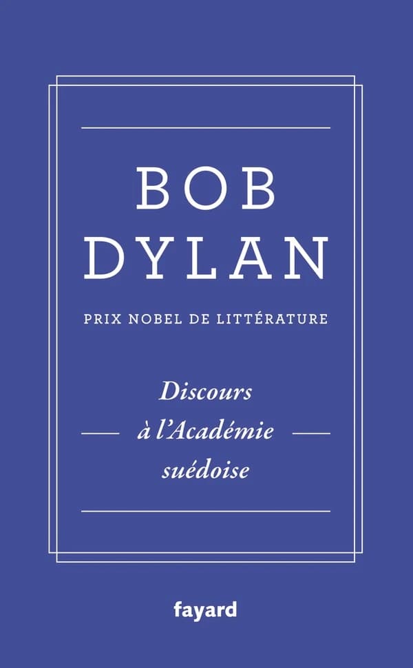 Discours à l'Académie suédoise