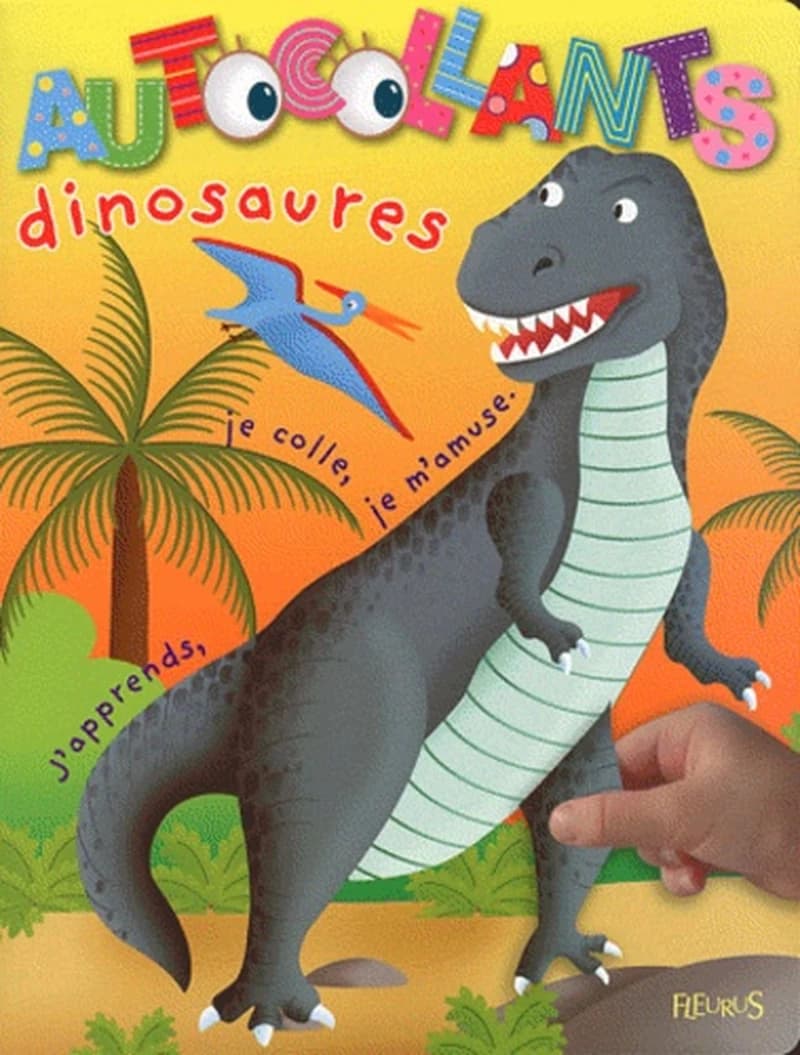 Autocollants dinosaures