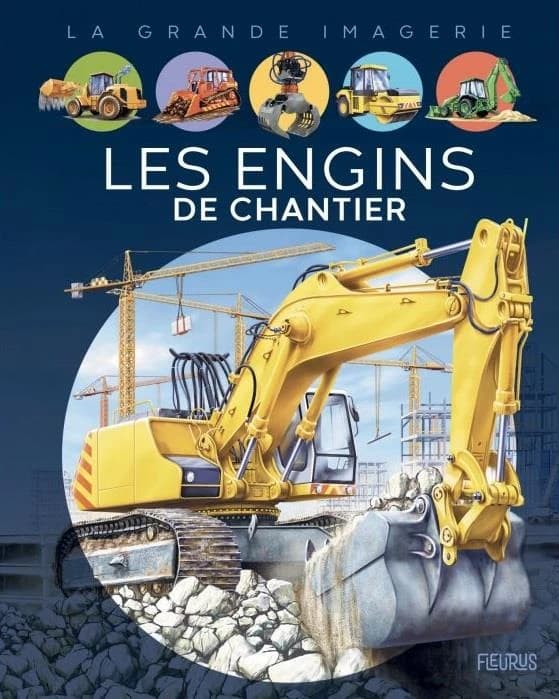 Les engins de chantier (2e éd.) textes, Agnès Vandewiele ; illustrations, Jacques Dayan