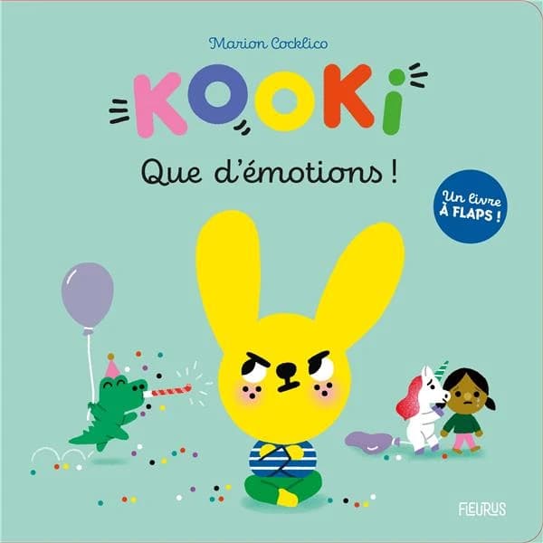 Que d'émotions ! : un livre à flaps !