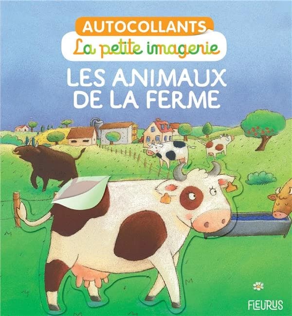 Autocollants La petite imagerie : les animaux de la ferme : [Autocollant]