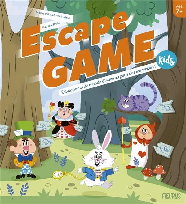 Échappe-toi du monde d'Alice au pays des merveilles !