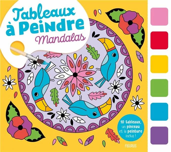 Tableaux à peindre ; mandalas