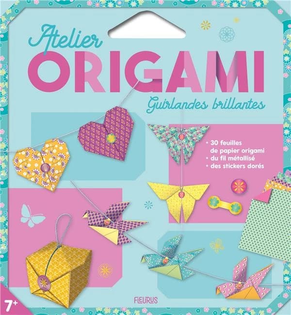 Atelier origami : atelier origami : guirlandes brillantes