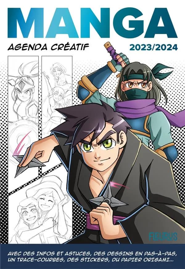 Mon agenda créatif Manga (édition 2023
