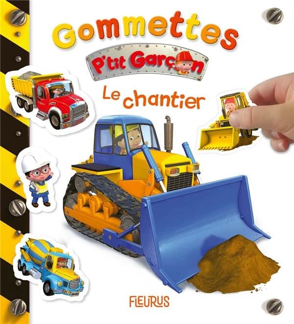 Gommettes : P'tit Garçon : le chantier