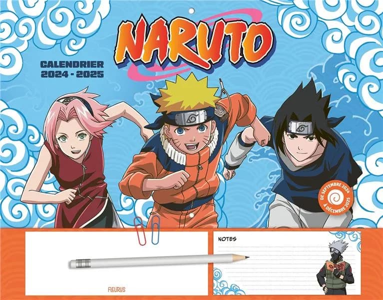 Naruto : calendrier (édition 2024