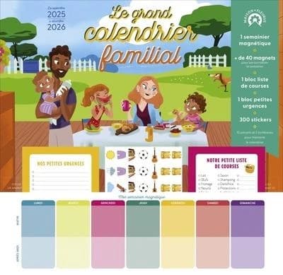 Le grand calendrier familial
