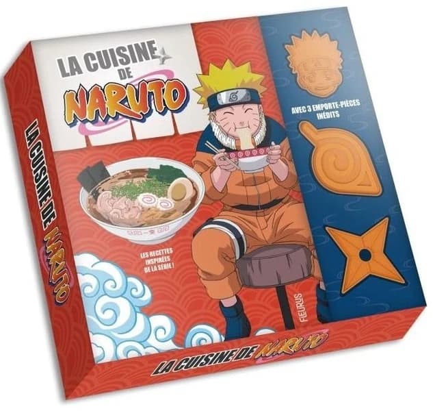 La cuisine de Naruto : Coffret avec 3 emporte-pièces inédits