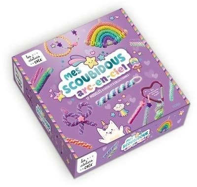 Mes scoubidous arc-en-ciel : 17 modèles à créer et à collectionner !