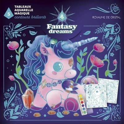 Fantasy Dreams : Aquarelle magique : Royaume de cristal