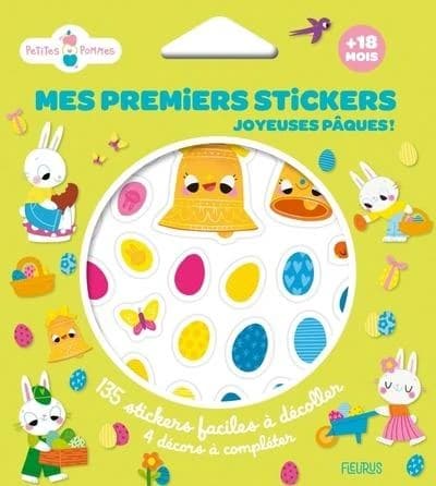 Mes premiers stickers : Joyeuses Pâques !