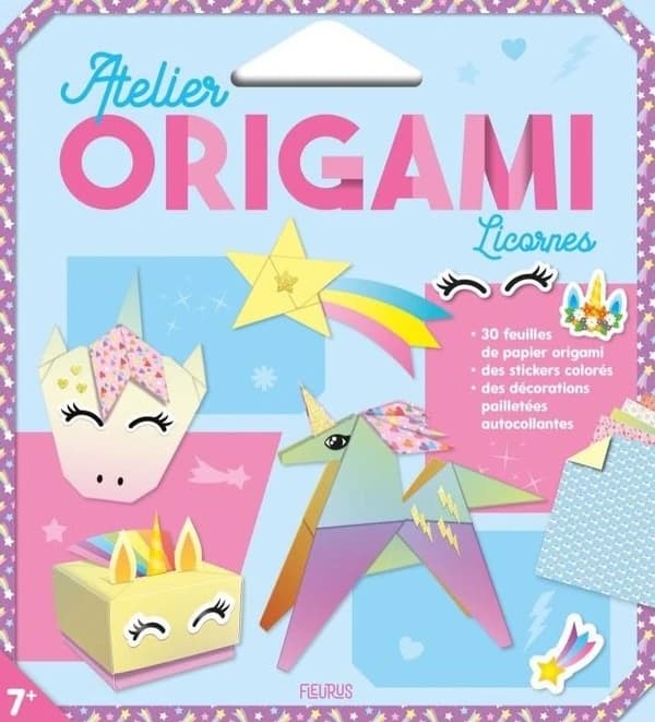Atelier Origami Licornes : dès 7 ans et plus : [Image à découper]