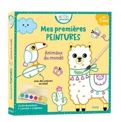 Mes premières peintures : Animaux du monde