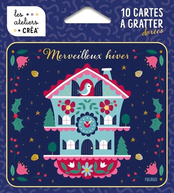 Les ateliers créa' : Cartes à gratter : Merveilleux hiver