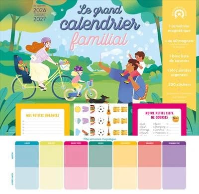 Le grand calendrier familial (édition 2026