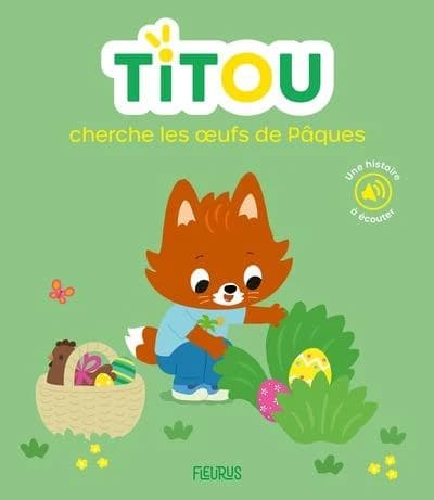 Titou cherche les oeufs de Pâques