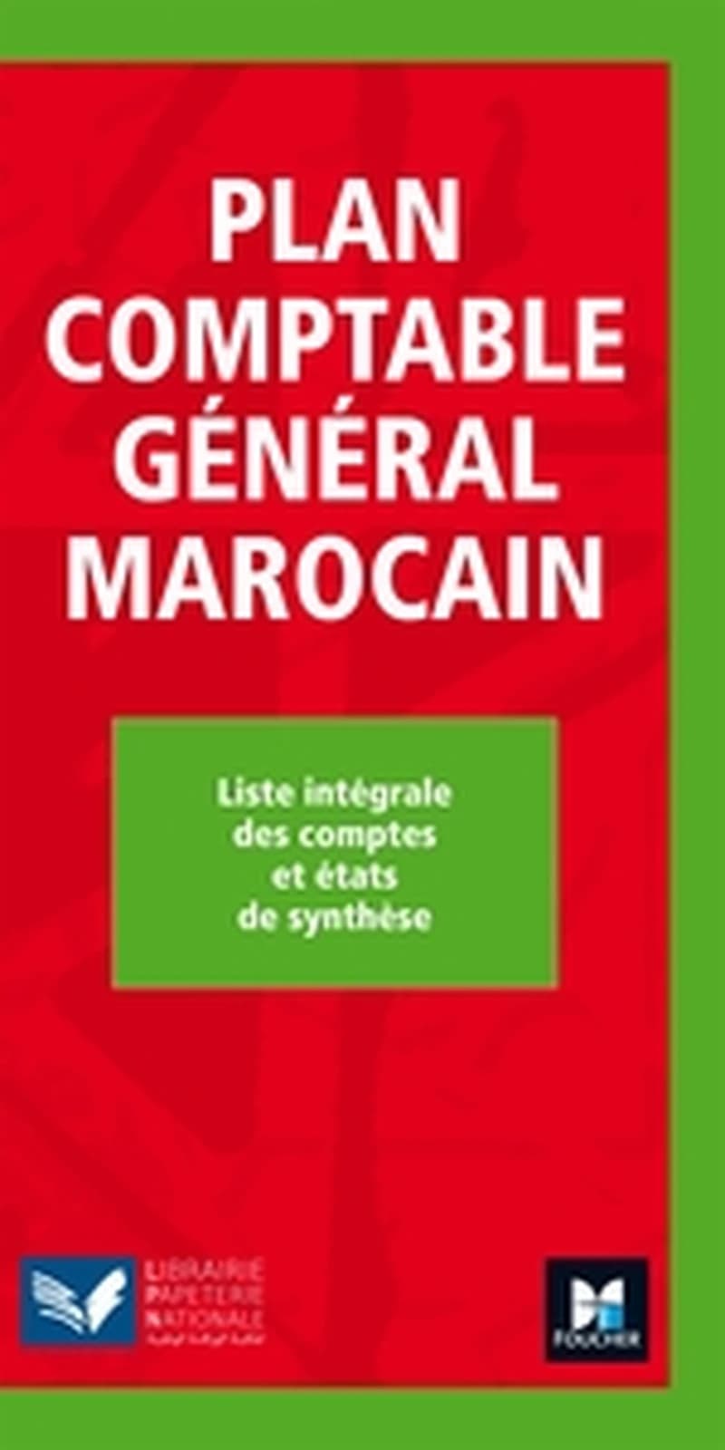PLAN COMPTABLE GENERAL MAROCAIN