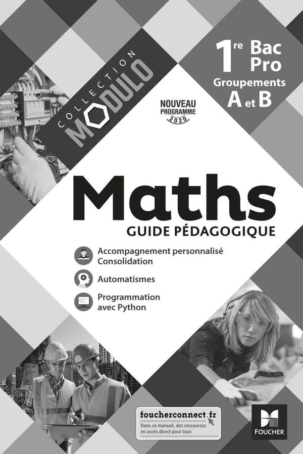Modulo : maths ; 1re bac pro, A & B ; corrigé