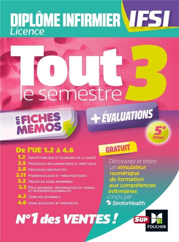 Tout le semestre 3 : en fiches mémos : de l'UE 1.2 à 4.6... (5e éd.) [sous la direction de Kamel Abbadi]