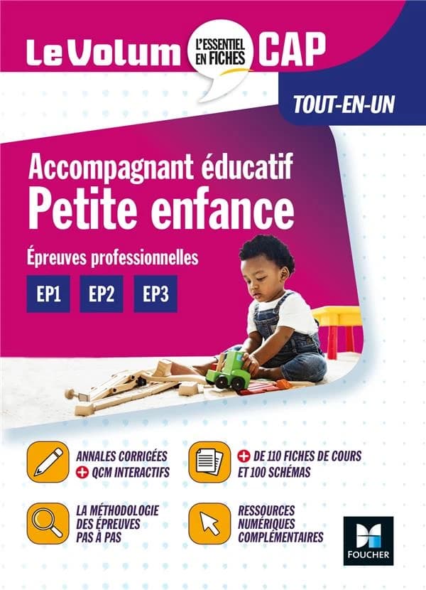Le volum' : accompagnant éducatif petite enfance ; CAP ; tout-en-un