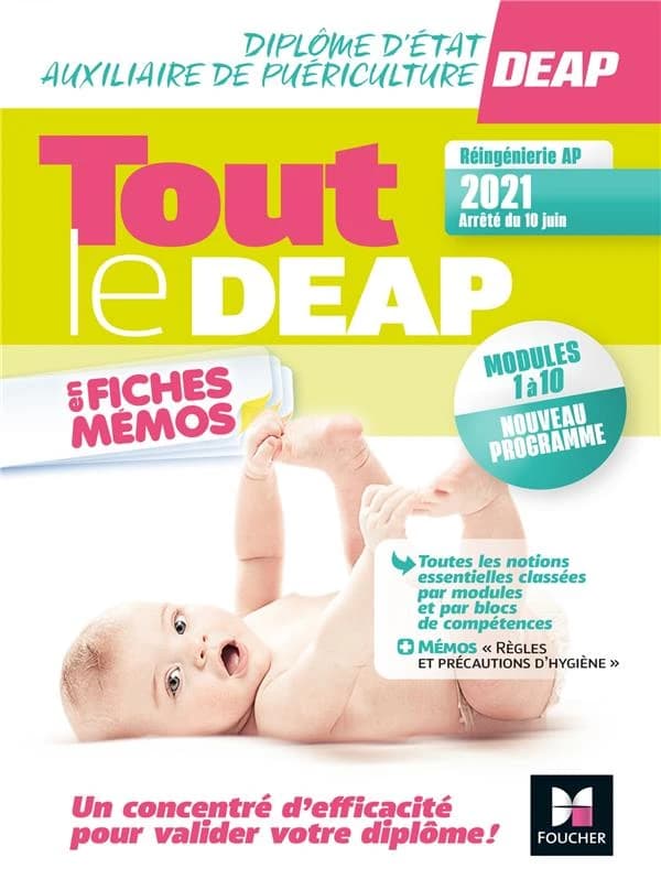 Tout le DEAP : en fiches mémos : modules 1 à 10 : nouveau programme... (4e éd.) [sous la direction de Kamel Abbadi]