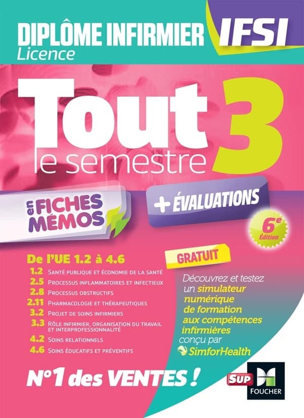 Tout le semestre 3 : en fiches mémos : de l'UE 1.2 à 4.6... (6e éd.) [sous la direction de Kamel Abbadi]