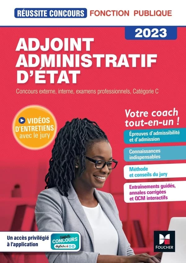 Adjoint administratif d'État : concours externe, interne, examens professionnels, catégorie C