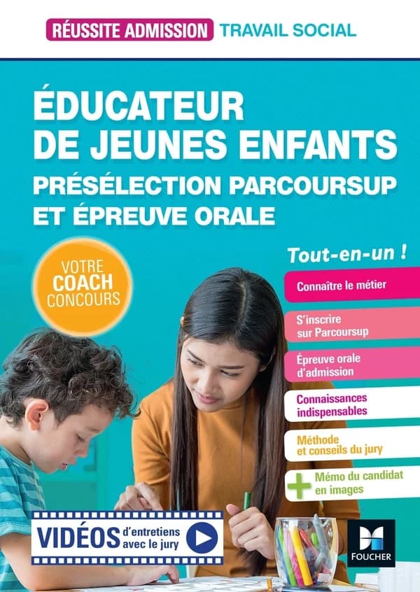 Éducateur de jeunes enfants : présélection Parcoursup et épreuve orale