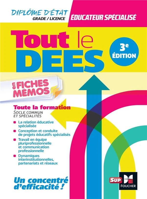 Tout le DEES : en fiches mémos : diplôme d'État, grade, licence, éducateur spécialisé... (3e éd.)