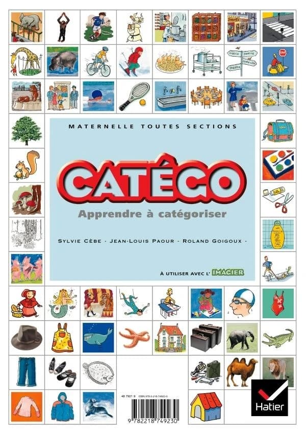 Catégo ; apprendre à catégoriser ; maternelle toutes sections ; guide du maître (édition 2004)