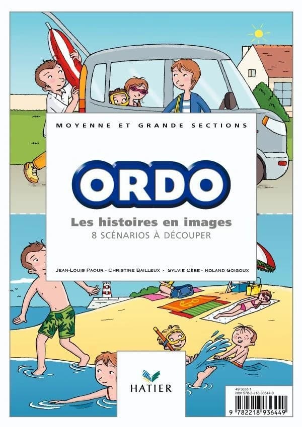 Ordo ; les histoire en images ; 8 scénarios à découper ; moyenne et grande sections ; matériel