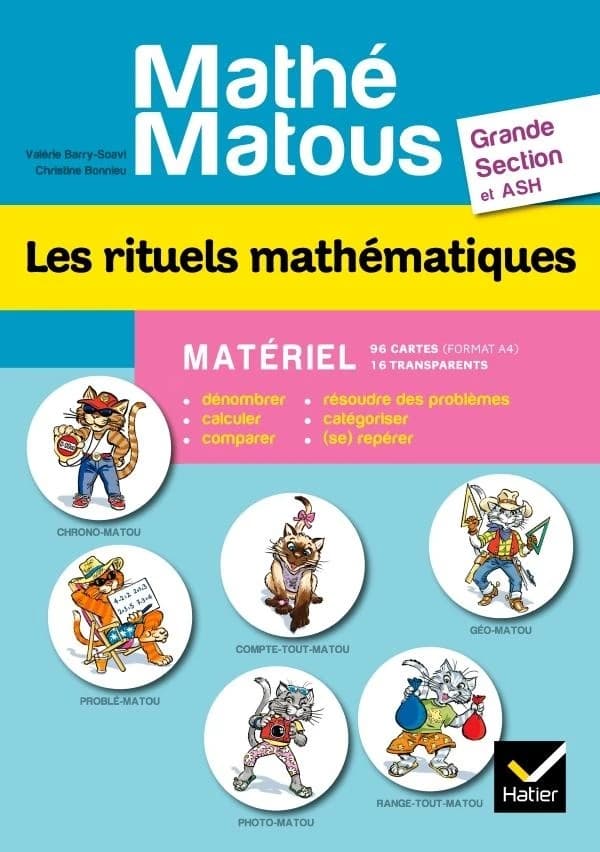 Mathé-Matous   : les rituels mathématiques ; grande section et ASH ; matériel