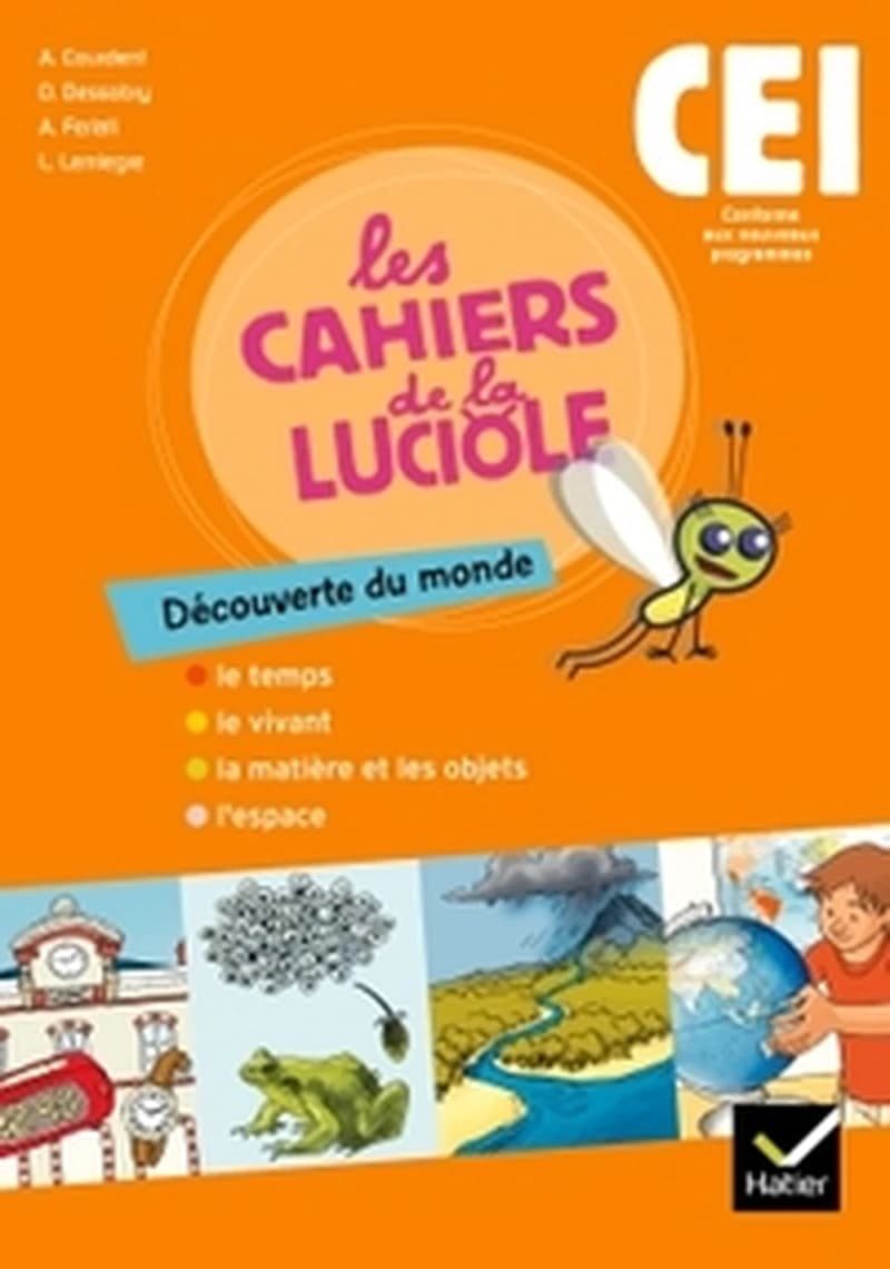 LES CAHIERS DE LA LUCIOLE CE1 : DÉCOUVERTE DU MONDE -ADAPTÉ