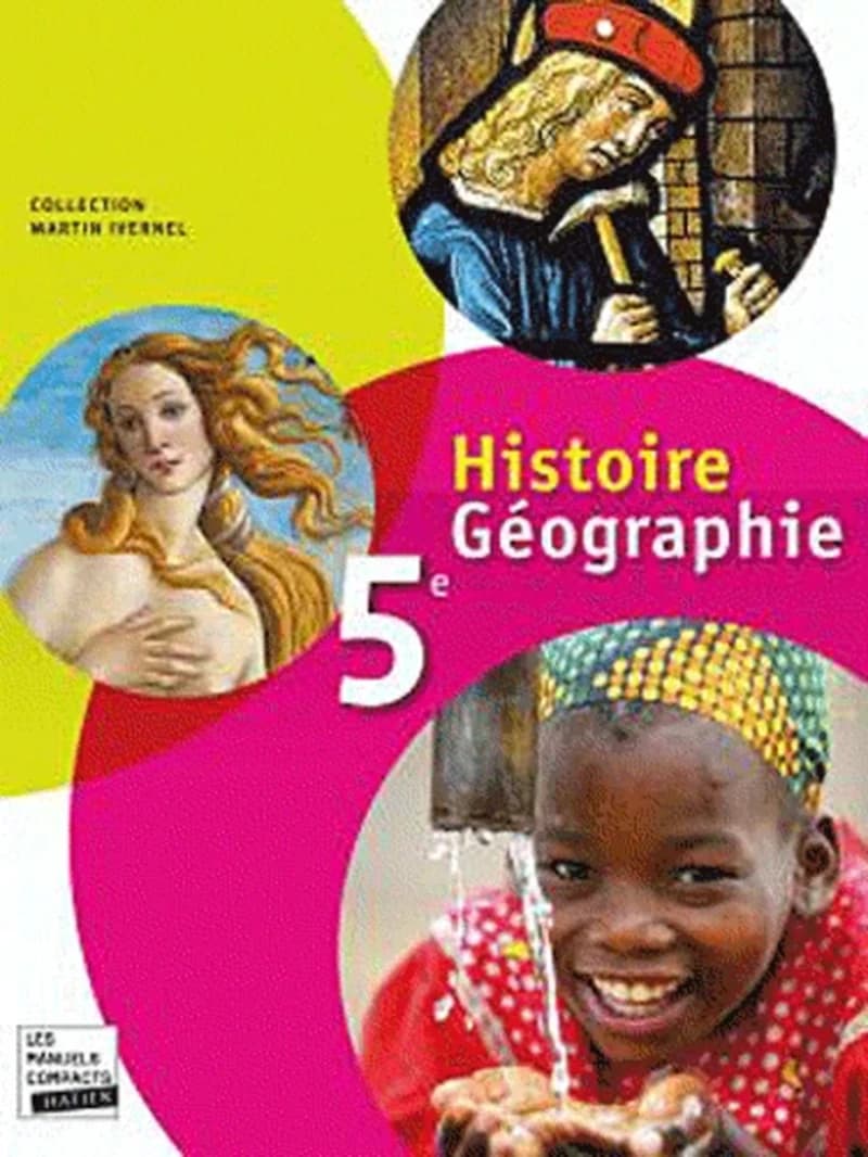 HISTOIRE-GEOGRAPHIE 5E ED. 2010 - MANUEL DE L'ELEVE (FORMAT