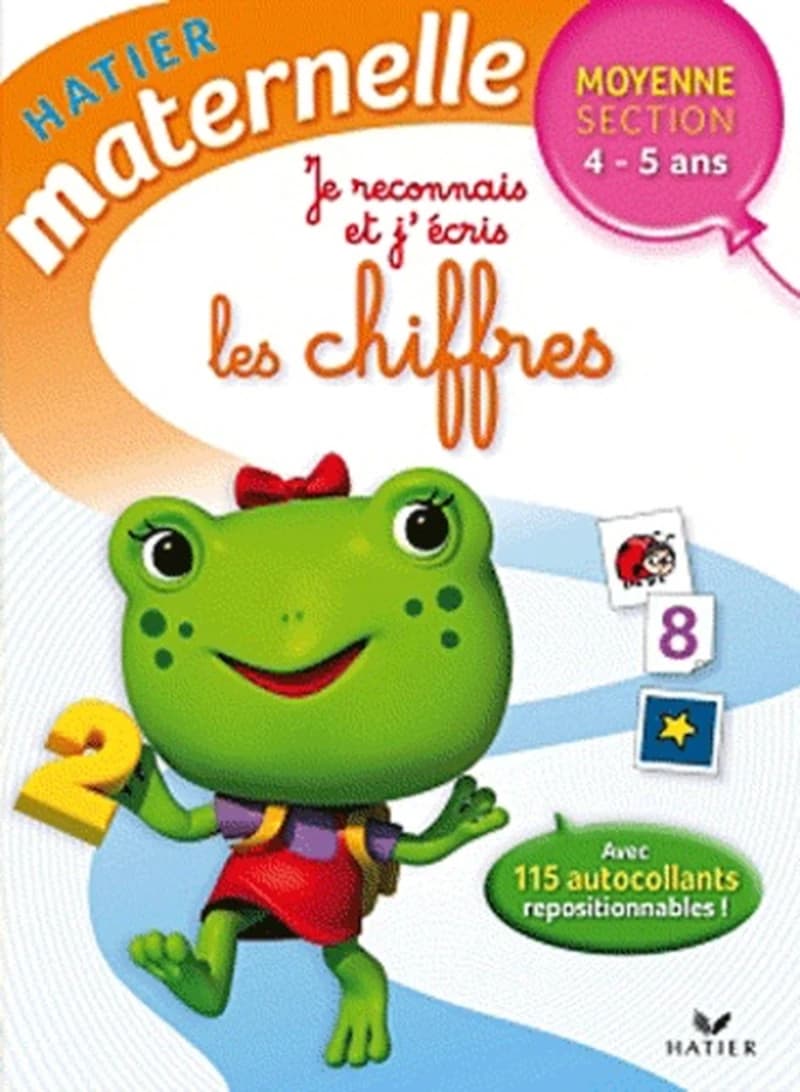 JE RECONNAIS ET J'ECRIS LES CHIFFRES - MOYENNE SECTION