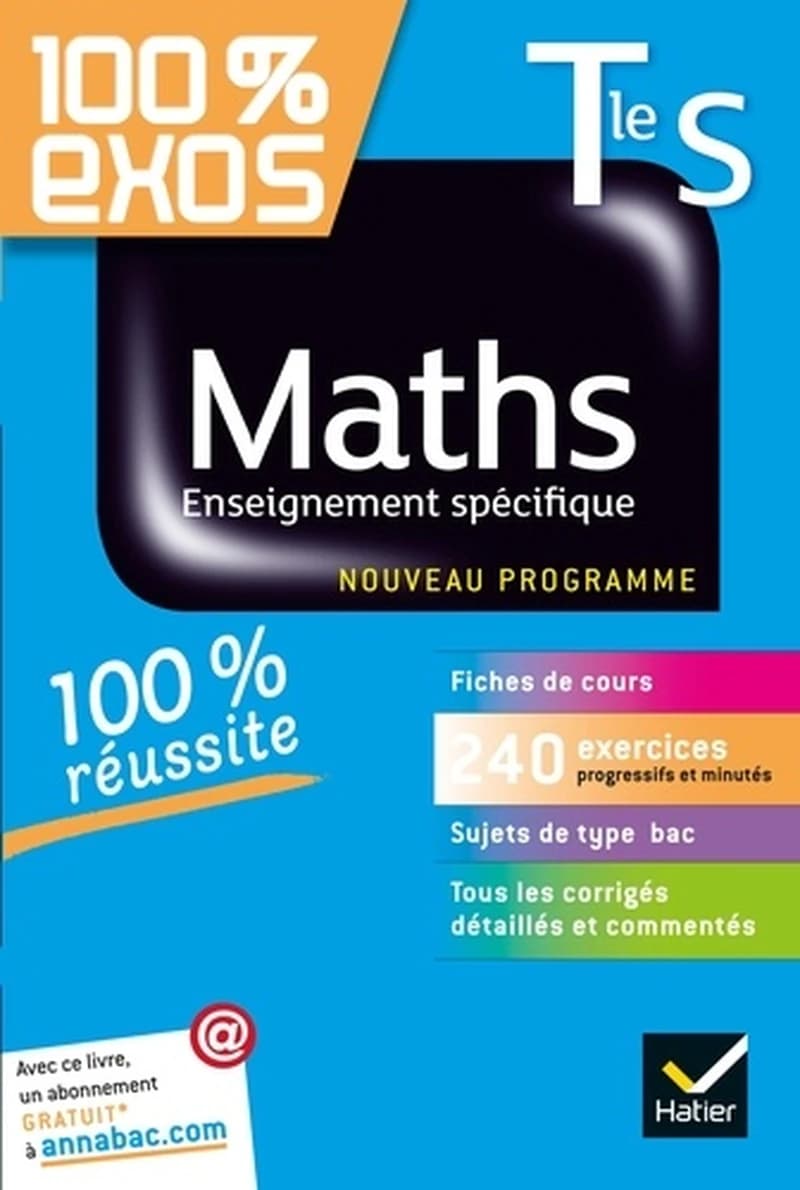 Maths Tle S - Enseignement spécifique