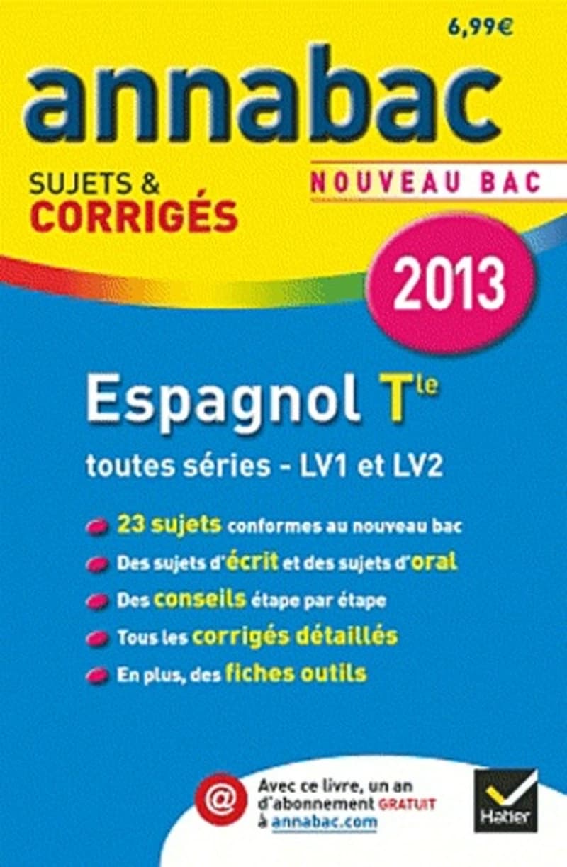 Espagnol Tle toutes séries LV1 et LV2 - Sujets et corrigés