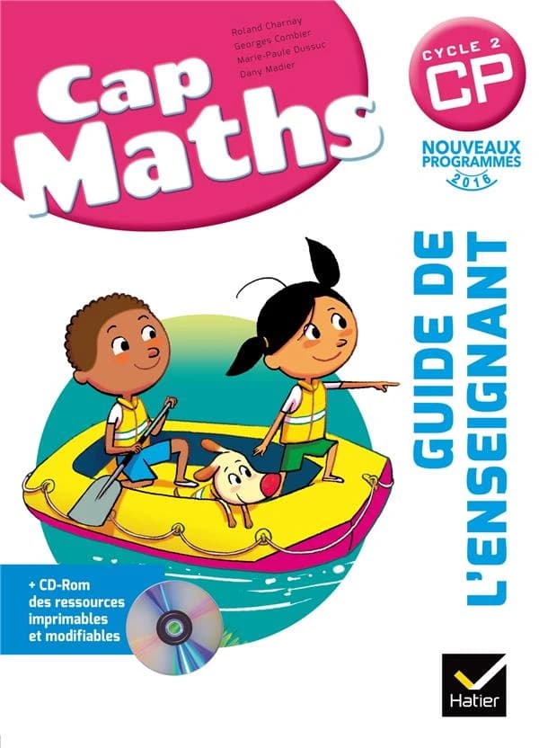 Cap maths : cycle 2, CP : nouveaux programmes 2016