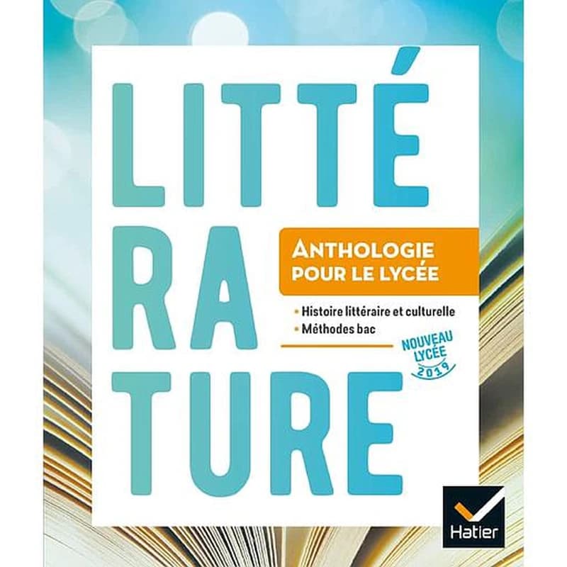 Littérature : anthologie pour le lycée