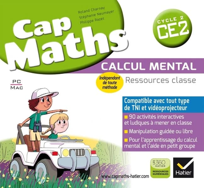 Cap maths : cycle 2, CE2 : nouveaux programmes 2016