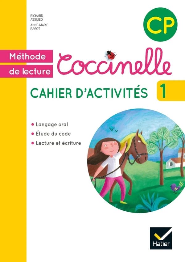 COCCINELLE : méthode de lecture ; CP ; cahier d'activités 1 (édition 2015)