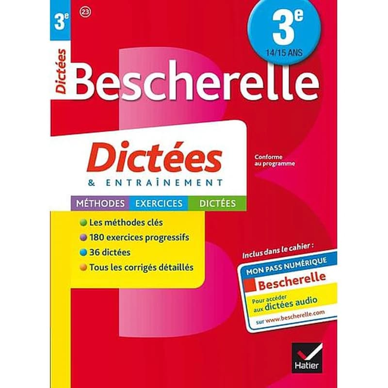 Bescherelle Dictées 3e
